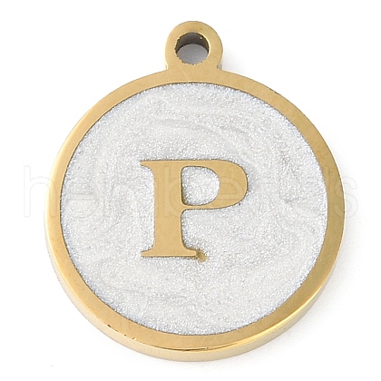 Ion Plating(IP) 201 Stainless Steel Pendants STAS-K288-02G-P-1
