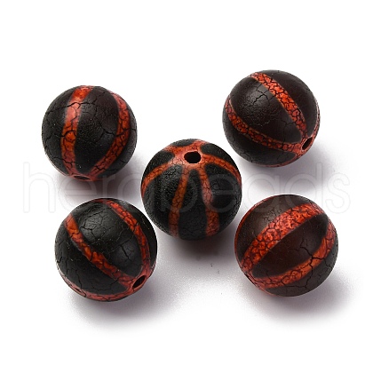Tibetan Style dZi Beads TDZI-NH0001-D05-01C-1