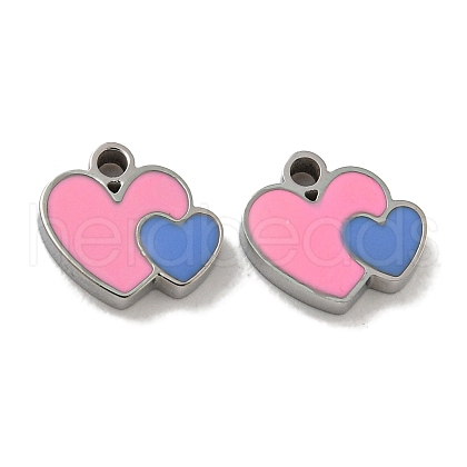 304 Stainless Steel Charms STAS-Z093-06P-1