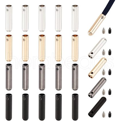 Alloy Aglets for Shoelaces PALLOY-NB0001-62-1