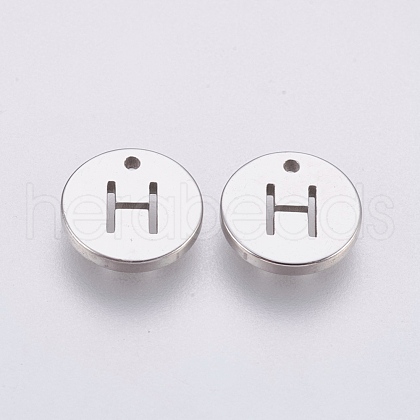 Non-Tarnish 304 Stainless Steel Charms STAS-P212-15P-13-1