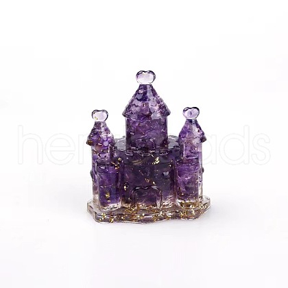 Resin Castle Display Decoration PW-WG43353-14-1