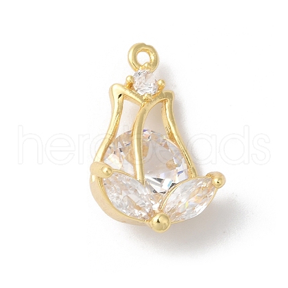 Brass Pendants KK-C062-037G-01-1