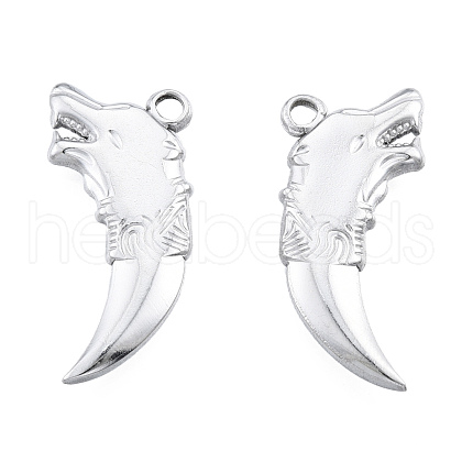 Non-Tarnish 201 Stainless Steel Pendants STAS-N098-259P-1