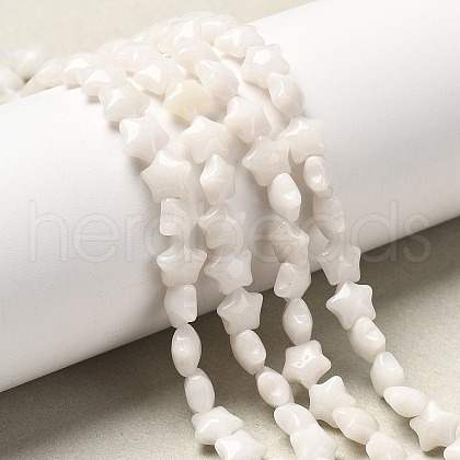 Natural White Jade Beads Strands G-Z080-A23-8mm-1