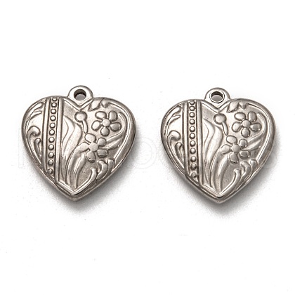 Non-Tarnish 304 Stainless Steel Pendants STAS-P257-05P-1