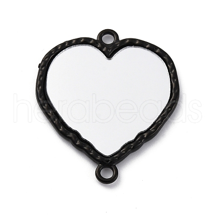 Double-faced Glass Mirror Connector Charms FIND-Z073-01EB-02-1