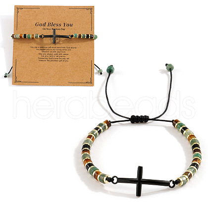 Simple Gemstone Beaded Bracelets MI0641-2-1