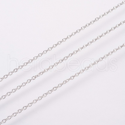 304 Stainless Steel Cable Chains CHS-F003-09P-C-1