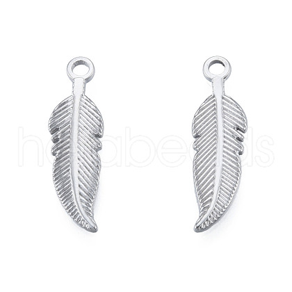 Non-Tarnish 201 Stainless Steel Pendants STAS-N098-215P-1