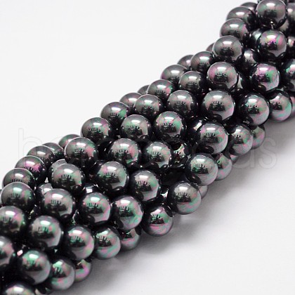 Shell Pearl Bead Strands X-BSHE-L025-05-12mm-1