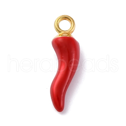 Alloy Enamel Pendants FIND-M060-23F-G-1
