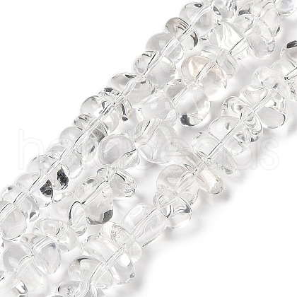 Natural Quartz Crystal Beads Strands G-H085-A01-01-1