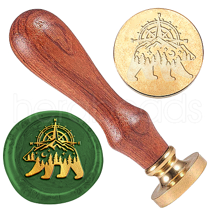 Wax Seal Stamp Set AJEW-WH0208-1085-1