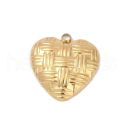304 Stainless Steel Pendants STAS-S175-43D-G-1