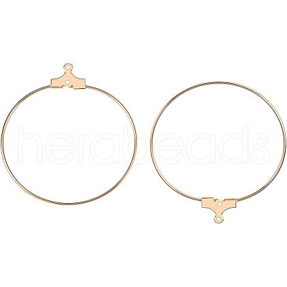 Brass Pendants KK-BC0005-04G-NF-1