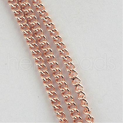 Unwelded Iron Curb Chains CH-R078-06RG-1