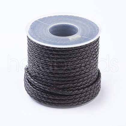 Round Braided Leather Cord WL-G002-01B-1