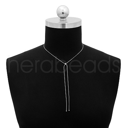 Adjustable Brass Tassel Y Necklaces for Women WGAC8A4-02-1