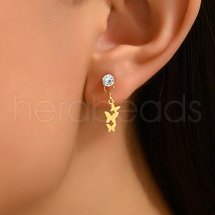 Elegant Crystal Earrings Set for Women LI0110-1