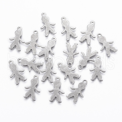 Tarnish Resistant 304 Stainless Steel pendants STAS-L197-27P-1