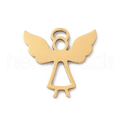 201 Stainless Steel Pendants STAS-S157-01C-G-1