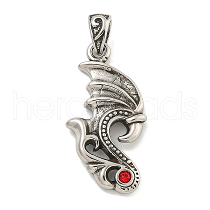 316 Surgical Stainless Steel Pendants STAS-E212-53AS-1