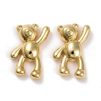 Brass Pendants KK-K258-18G-RS-1