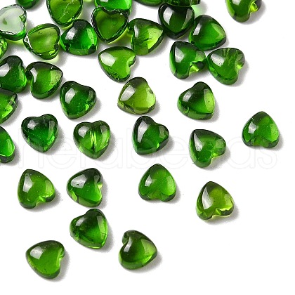 Natural Grade AA Green Diopside Cabochons G-L616-01-1