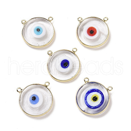 Handmade Lampwork Pendants LAMP-P057-04G-1