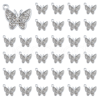 SUPERFINDINGS 60Pcs Alloy Pendants ALRI-FH0001-21B-1