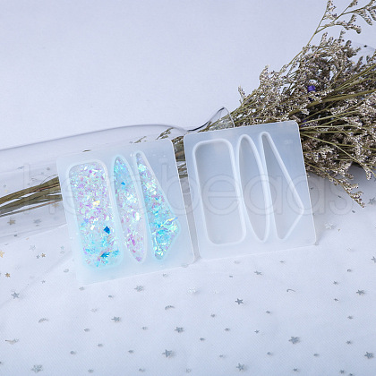Ornament for Alligator Hair Clips Food Grade Silicone Molds SIMO-PW0001-245D-1