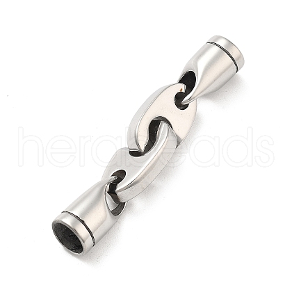 304 Stainless Steel Interlocking Clasps STAS-V008-24P-1