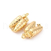 Brass Rhinestone Pendants KK-E793-02G-2