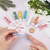  760Pcs 10 Colors 2-Hole Glass Seed Beads SEED-NB0001-35-2