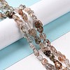 Natural Rutilated Quartz Beads Strands G-A208-05-2