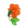 Halloween Theme Glass Seed Beads Pendants PALLOY-MZ00776-02-3