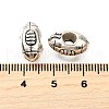 Tibetan Style Alloy European Beads TIBE-L008-29AS-3