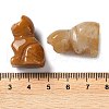 Natural Topaz Jade Carved Healing Figurines G-B062-04D-3