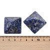 Natural & Synthetic Mixed Gemstone Orgonite Pyramid Display Decorations G-C186-07-3