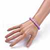Handmade Polymer Clay Heishi Beads Stretch Bracelets BJEW-JB05621-01-5