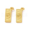 Rack Plating Alloy Pendants FIND-H034-09G-3