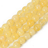 Natural Quartz Beads Strands G-R479-6mm-08-1