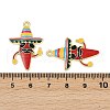 Cinco De Mayo Theme Alloy Enamel Pendants ENAM-V001-05M-G-3