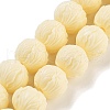 Synthetic Coral Carved Beads Strands CORA-B001-02-1