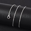 Non-Tarnish 304 Stainless Steel Necklace MAK-K004-09P-4
