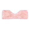 Mother's Day Gifts Natural Rose Quartz Woven Eye Mask AJEW-P074-11C-2