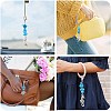 30Pcs 15 Styles Ocean Theme Alloy Pendant Decoration HJEW-CJ00038-7