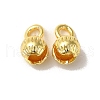 Round Brass Charms KK-G480-07G-1