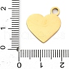 304 Stainless Steel Pendants STAS-M117-01B-G-3